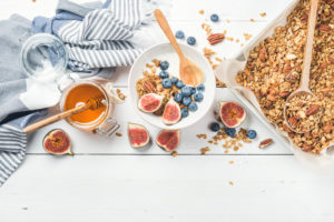 Honey Yogurt Figs Granola